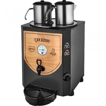 Remta 2 Demlikli 23 lt Jumbo Çay Makinesi Ahşap Panel - DE11(A)