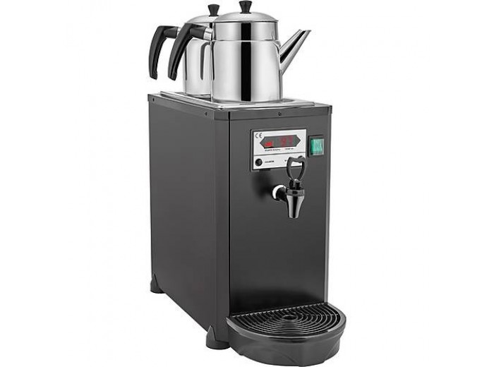 Remta 2 Demlikli 5,5 lt Dijital Jumbo Çay Makinesi Otomatik Su Almalı (Şamandıralı) - DE18 Remta 2 Demlikli 5,5 lt Dijital Jumbo Çay Makinesi Otomatik Su Almalı (Şamandıralı) - DE18
