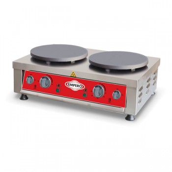 Empero Çiftli Krep Makinesi  Double Crep Machin - EMP.KR.020