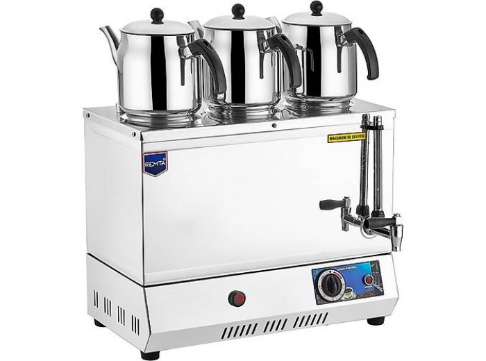 REMTA EP03 ELEKTRİKLİ PLEYTSİZ 3 DEMLİKLİ ÇAY OCAĞI 34 LT. REMTA EP03 ELEKTRİKLİ PLEYTSİZ 3 DEMLİKLİ ÇAY OCAĞI 34 LT.