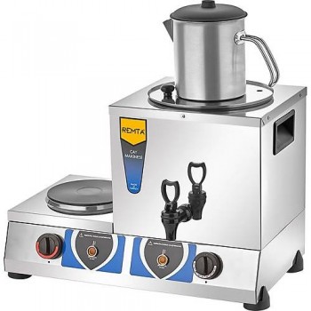 REMTA GT01 TEK DEMLİKLİ ELEKTRİKLİ PLEYTLİ ÇAY MAKİNESİ 8 LT.