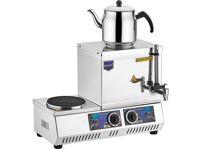 REMTA K30 TEK DEMLİKLİ ELEKTRİKLİ PLEYTLİ ÇAY OCAĞI 14 LT. REMTA K30 TEK DEMLİKLİ ELEKTRİKLİ PLEYTLİ ÇAY OCAĞI 14 LT.