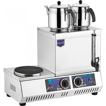 REMTA K31(A) ÇİFT DEMLİKLİ PLEYTLİ ELEKTRİKLİ ÇAY OCAĞI 14 LT. 