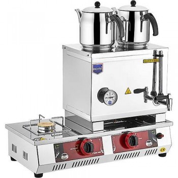 REMTA N11 30 MODEL İKİ DEMLİKLİ GAZLI (CE) ÇAY OCAĞI 24 LT.
