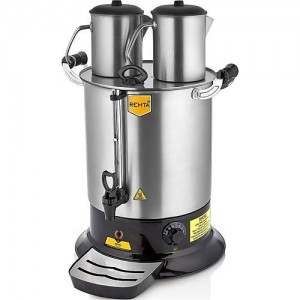 REMTA PT14 PLATİN MODEL ÇİFT DEMLİKLİ ÇAY MAKİNASI 17 LT. (DEMLİK DAHİL)