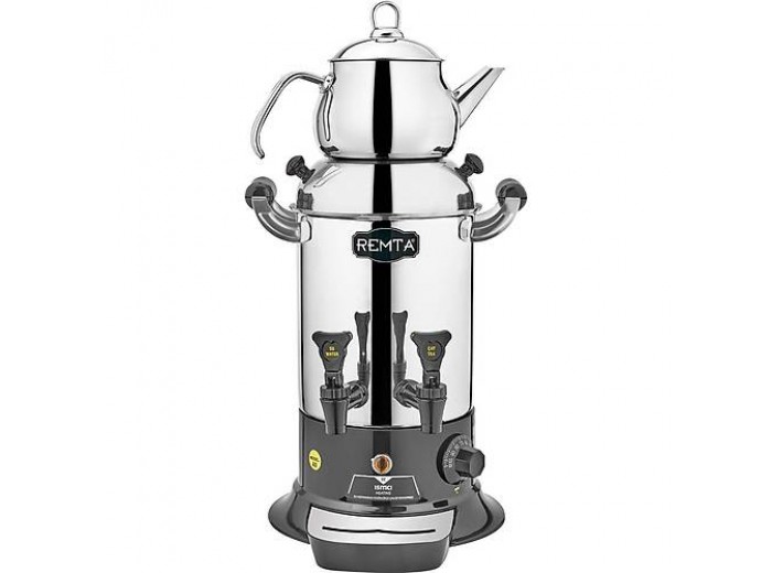 REMTA R25 MİNİ ÇİFT DEMLİKLİ ÇAY MAKİNESİ 5 LT.