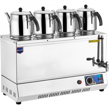 REMTA EP04 ELEKTRİKLİ PLEYTSİZ 4 DEMLİKLİ ÇAY OCAĞI 43 LT.