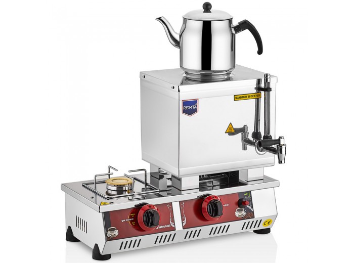 REMTA N10 15 MODEL TEK DEMLİKLİ GAZLI (CE) ÇAY OCAĞI 14 LT.