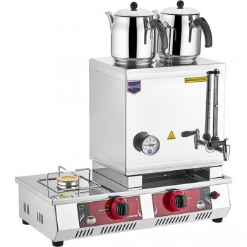 REMTA N12 40 MODEL 2 DEMLİKLİ GAZLI (CE) ÇAY OCAĞI 29 LT.