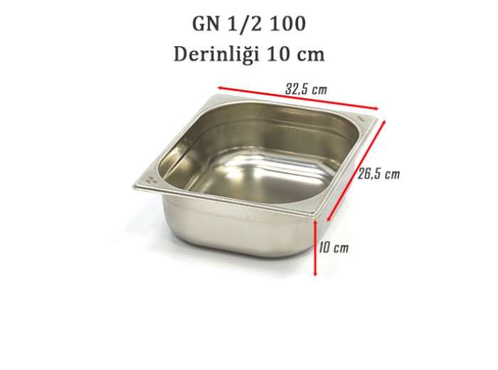 1/2-100 STANDART GN GASTRONOM KÜVET