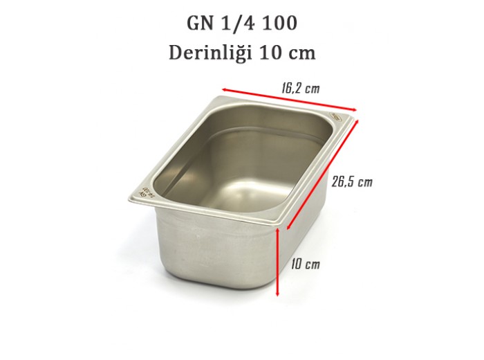 1/4-100 STANDART GN GASTRONOM KÜVET