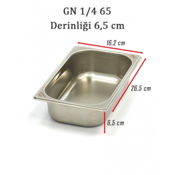 1/4-65 STANDART GN GASTRONOM KÜVET