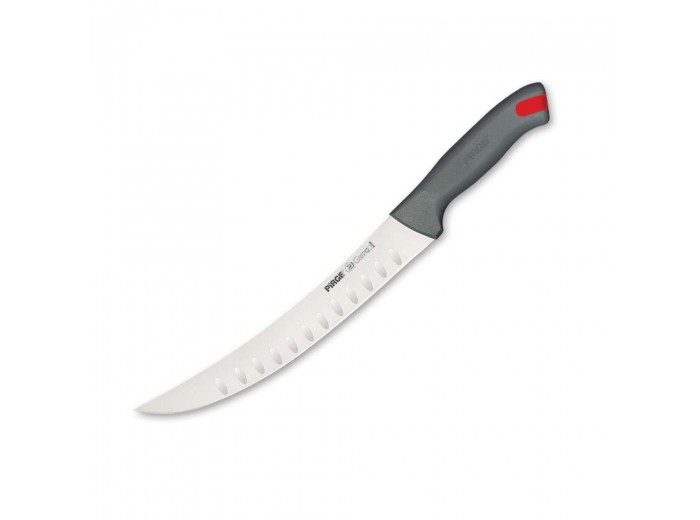 PİRGE GASTRO KAVİSLİ ET DOĞRAMA BIÇAĞI OLUKLU 21 CM