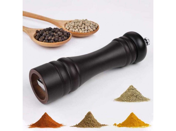 AHŞAP BİBER DEĞİRMENİ ÇELİK 16 CM