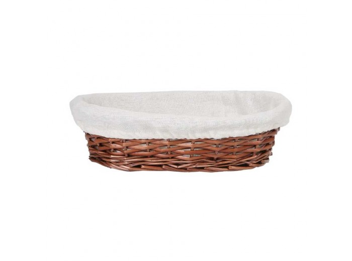 HASIR BEZLİ OVAL SEPET 28 CM