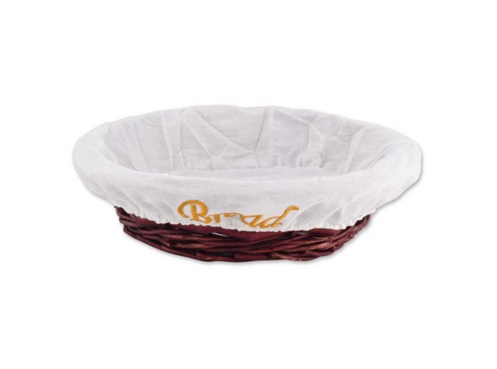 HASIR BEZLİ YUVARLAK SEPET 19 CM