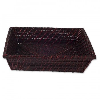 RATTAN DİKDÖRTGEN SEPET 36 CM