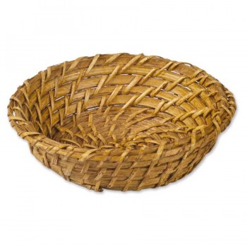 RATTAN YUVARLAK SEPET 23 CM AÇIK