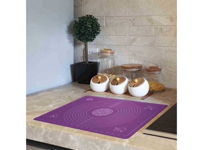 SİLİKON MAT LİLA 40x50 CM SİLİKON MAT LİLA 40x50 CM