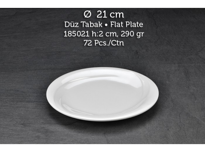 TUVA THERM WİNGS 21 CM DÜZ TABAK TUVA THERM WİNGS 21 CM DÜZ TABAK