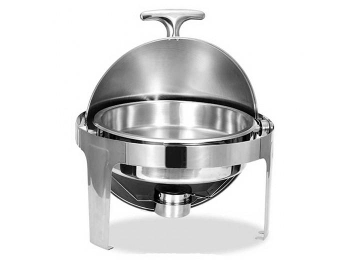 CHAFING DISH ROLL TOP YUVARLAK 6 L (CDC-6)