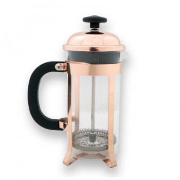 FRENCH PRESS 350 ML LÜX KIRMIZI ALTIN