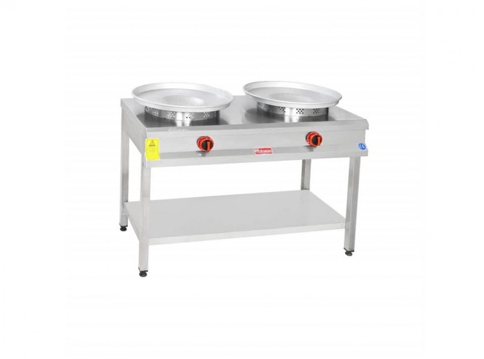 HİMAKSAN LPG'Lİ İKİLİ TABAN RAFLI TANTUNİ OCAĞI HMK-TBTNOG 2 CE HİMAKSAN LPG'Lİ İKİLİ TABAN RAFLI TANTUNİ OCAĞI HMK-TBTNOG 2 CE