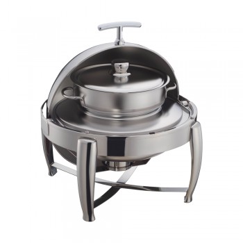 CHAFING DISH YUVARLAK KAPAK ÇORBALIK