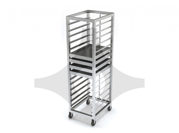 TEPSİ TAŞIMA ARABASI 40x60 15 TEPSİLİK ATA-4060/15