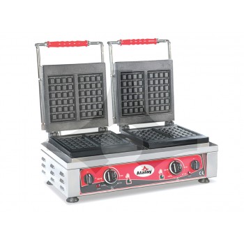 ATALAY WAFFLE MAKİNESİ ÇİFTLİ AWM-2402