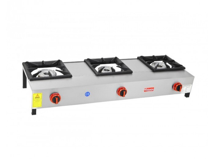 HİMAKSAN LPG'Lİ ÜÇLÜ LOKANTA OCAĞI KISA AYAK HMK-LKK- 3 CE HİMAKSAN LPG'Lİ ÜÇLÜ LOKANTA OCAĞI KISA AYAK HMK-LKK- 3 CE