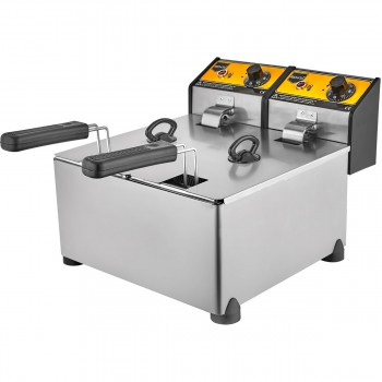 REMTA R92 ÇİFTLİ ELEKTRİKLİ FRİTÖZ 3+3 LT.