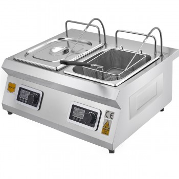 REMTA 6+6 LT. ELEKTRİKLİ İNDÜKSİYON FRİTÖZ WZ-TZ035x2