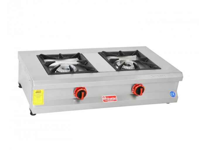 HİMAKSAN LPG'Lİ İKİLİ SET ÜSTÜ OCAK HMK-SOG 950 CE