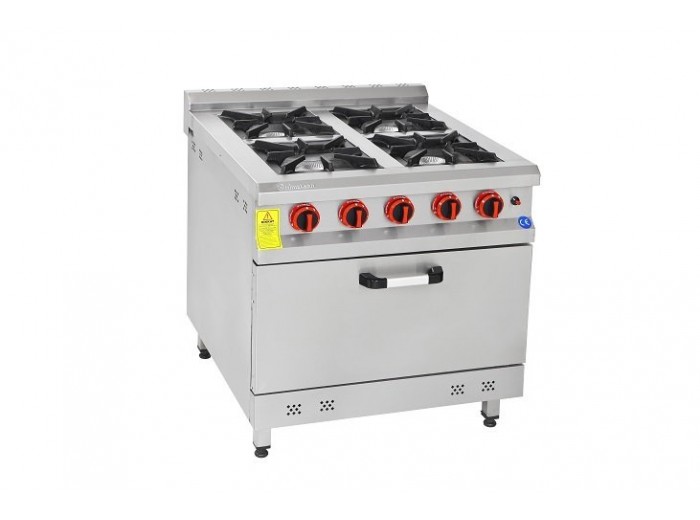 HİMAKSAN LPG'Lİ KUZİNE 4'LÜ HMK-KZG 880 CE HİMAKSAN LPG'Lİ KUZİNE 4'LÜ HMK-KZG 880 CE