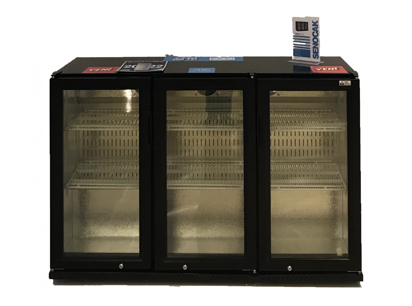 ŞENOCAK S 340 BAR TİPİ ŞİŞE SOĞUTUCU 3 KAPILI - S 340