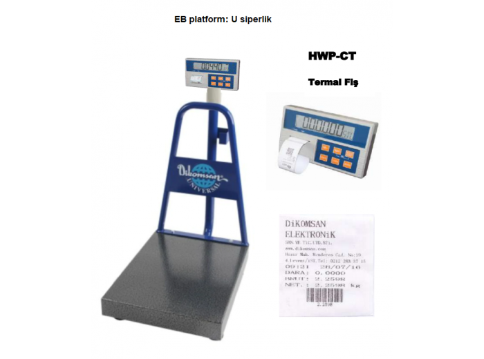 DİKOMSAN HWP-CT FİŞ YAZICILI BASKÜL DİKOMSAN HWP-CT FİŞ YAZICILI BASKÜL