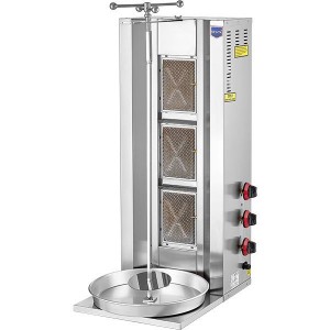 Remta D06 Motorsuz Döner Ocağı, 3 Radyanlı, Doğalgazlı