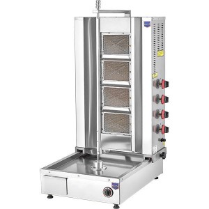 Remta D08(A) Alttan Motorlu Döner Ocağı, 4 Radyanlı, Doğalgazlı