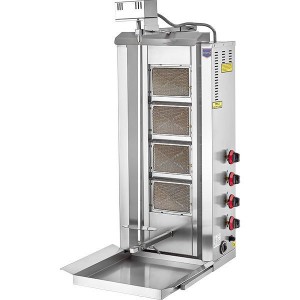 Remta D08(M) Üstten Motorlu Döner Ocağı, 4 Radyanlı, Doğalgazlı