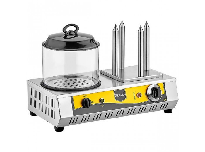 REMTA KZ1 4 KAZIKLI HOT DOG MAKİNESİ REMTA KZ1 4 KAZIKLI HOT DOG MAKİNESİ