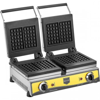 REMTA W14 ÇİFTLİ KARE MODEL WAFFLE MAKİNASI ELEKTRİKLİ