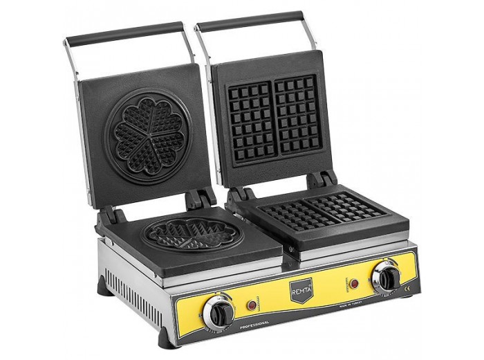 REMTA W21 ÇİFTLİ KARE+ÇİÇEK MODEL (21 CM ÇAP) WAFFLE MAKİNASI ELEKTRİKLİ REMTA W21 ÇİFTLİ KARE+ÇİÇEK MODEL (21 CM ÇAP) WAFFLE MAKİNASI ELEKTRİKLİ