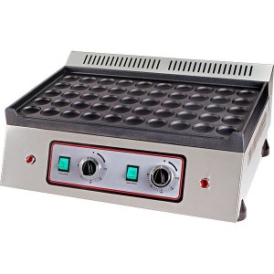 Remta 50'li Yuvarlak Bubble Pankek Makinası Elektrikli - W30