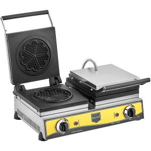 REMTA W13 ÇİFTLİ ÇİÇEK MODEL WAFFLE MAKİNASI ELEKTRİKLİ 16 CM ÇAP