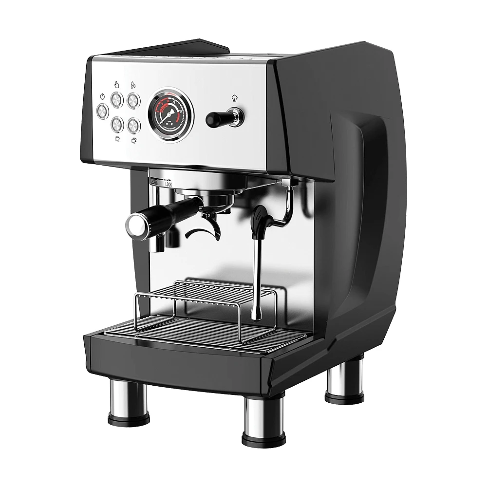 Empero JP.CPC.1G tek gruplu espresso ve cappuccino kahve makinesi, paslanmaz gövde ve buhar çubuğu - Görsel 2