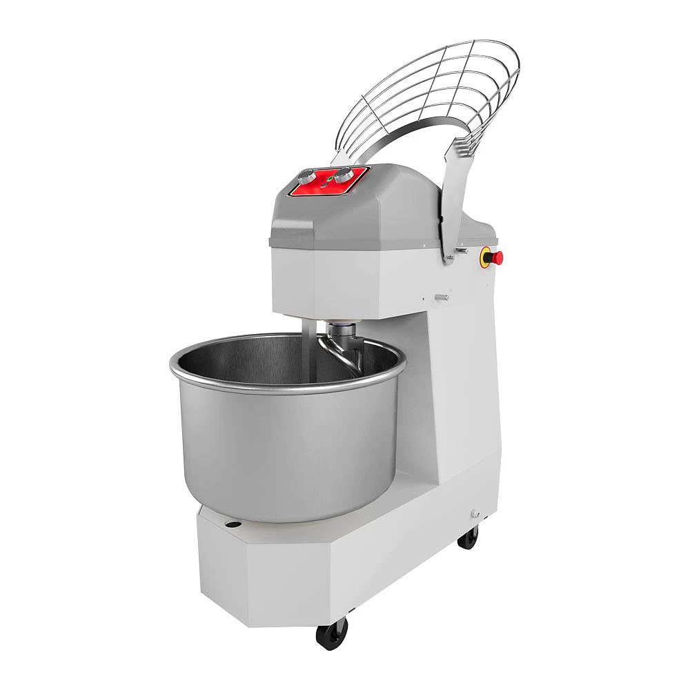 Empero SH.01 30 kg spiral hamur yoğurma makinesi, iki hızlı kol ve paslanmaz kazan - Görsel 2