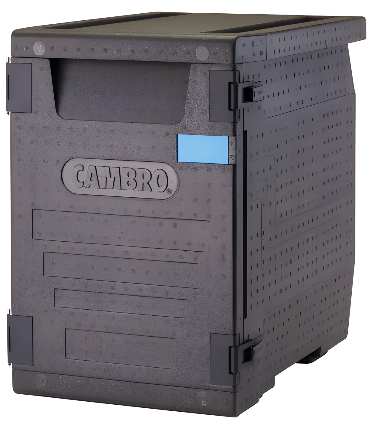 Cambro EPP400 Cam GoBox yalıtımlı yemek taşıyıcı, önden açılan kapak ve ergonomik saplar - Görsel 3
