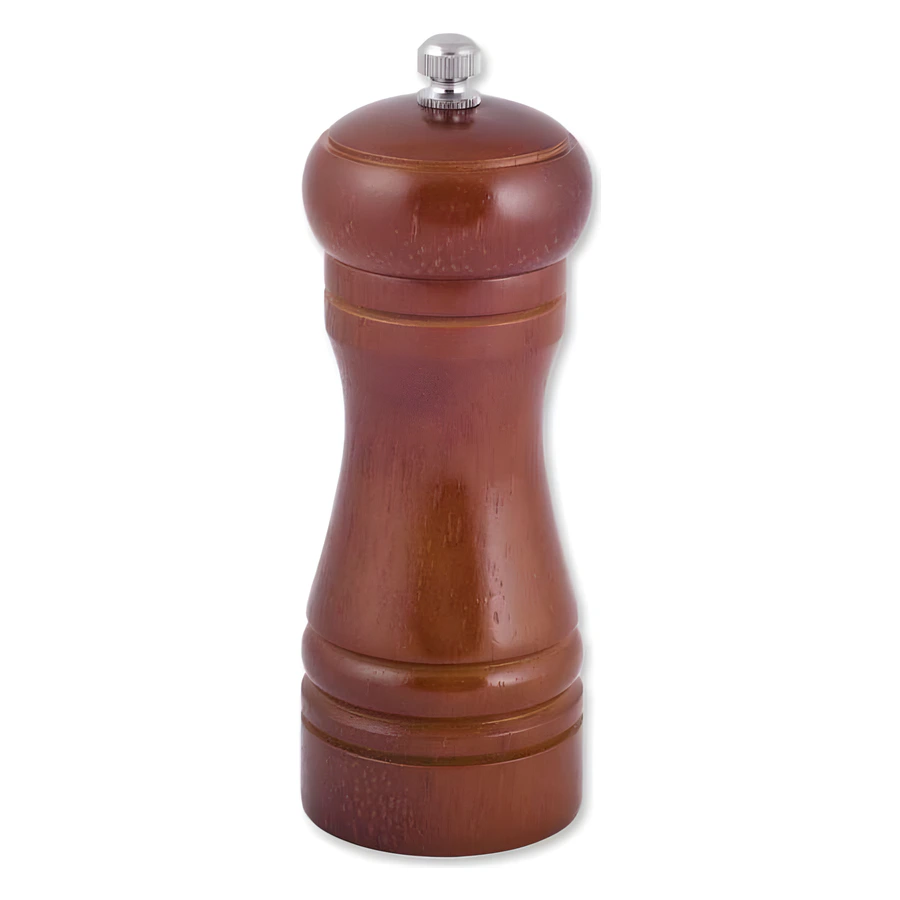 Epinox PBD-160 ahşap tuz ve biber değirmeni 16 cm, seramik mekanizmalı masa değirmeni