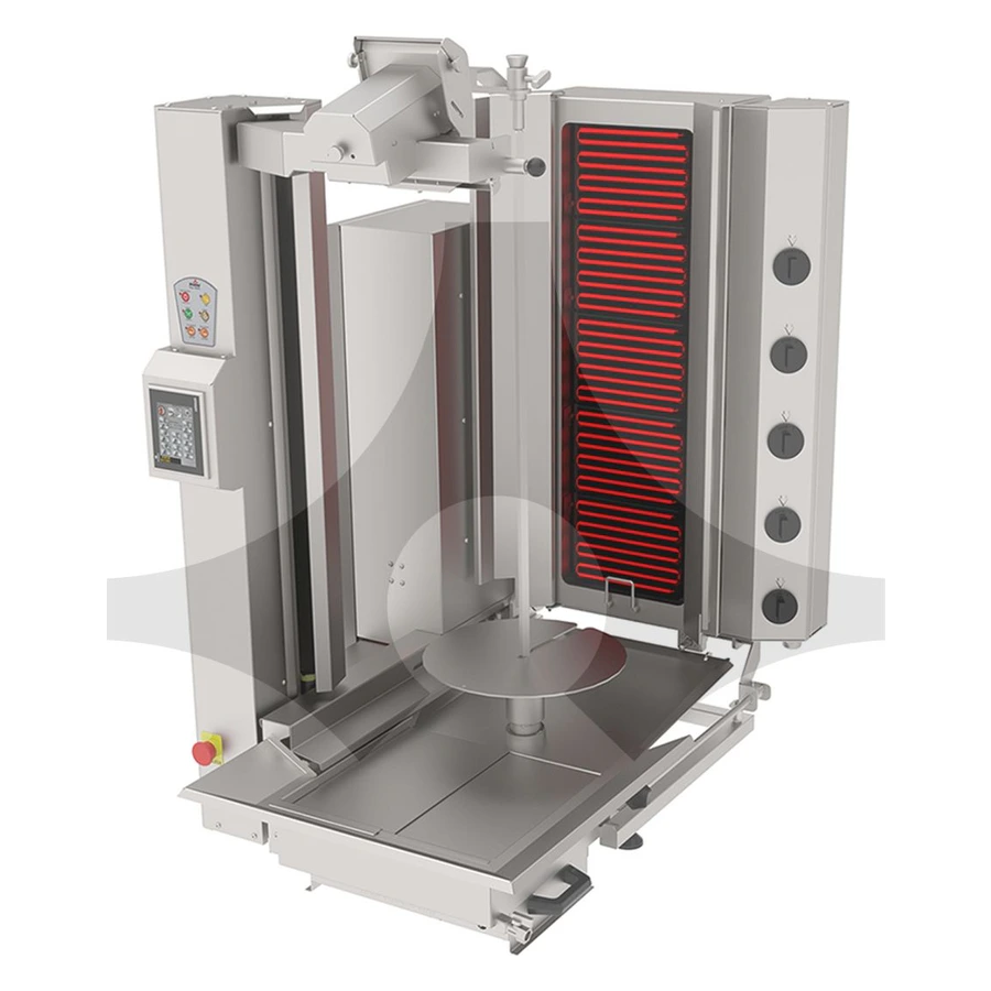 Atalay ADR-C1-5E Compact elektrikli 5 gözlü döner robotu, otomatik kesim ve dokunmatik panel